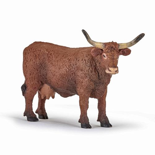 Figurina Papo - Animale de la ferma, Vaca Salers