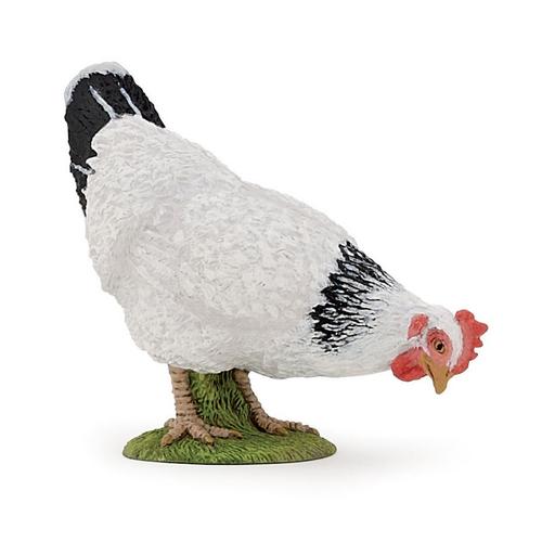 Figurina Papo - Animale de la ferma, Gaina Alba