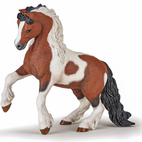 Figurina Papo - Cai si Ponei, Cal Irish Cob patat