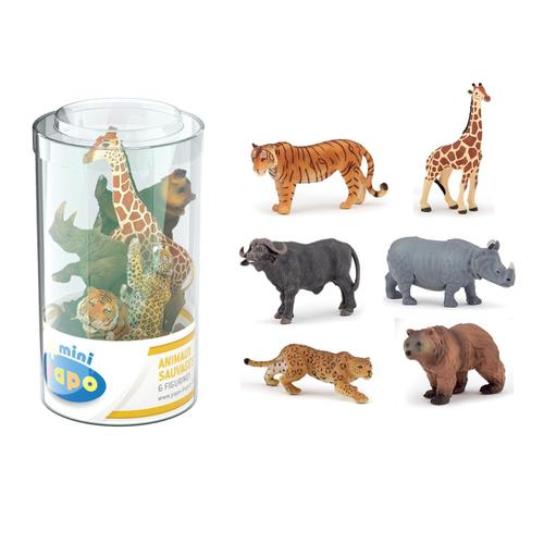 Set figurine Papo - 6 minianimale salbatice