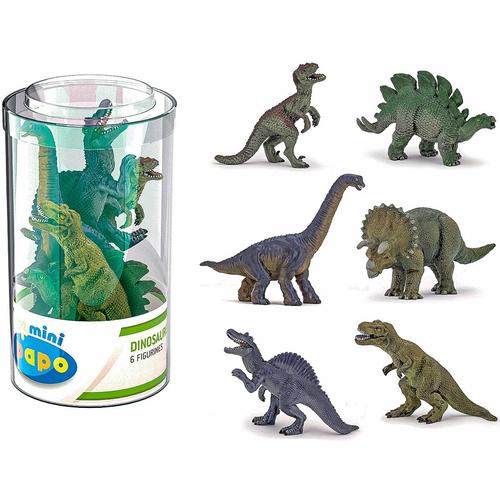 Set figurine Papo - Minifigurine dinozauri, 6 piese