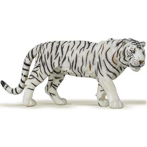 Figurina Papo - Animale salbatice, Tigru alb