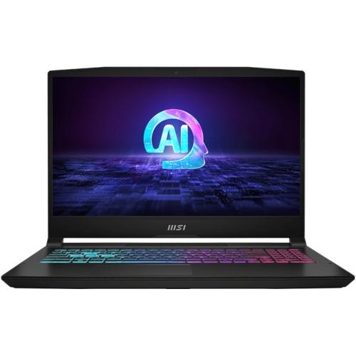 Laptop Gaming MSI Katana A15 AI B8VE (Procesor AMD Ryzen™ 7 8845HS (16M Cache, up to 5.1 GHz) 16inch FHD 144Hz, 16GB DDR5, 512GB SSD, NVIDIA GeForce RTX 4050 @6GB, DLSS 3.0, Negru) - 0 | YEO