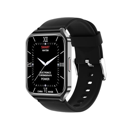 Smartwatch Sendem QX05, Ecran 1.43inch, Senzor miscare, Ritm cardiac, Bluetooth (Negru)