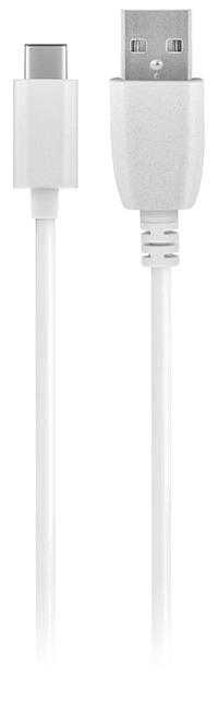 Cablu Date si Incarcare USB-A - USB-C MaXlife, 18W, 3m, Alb
