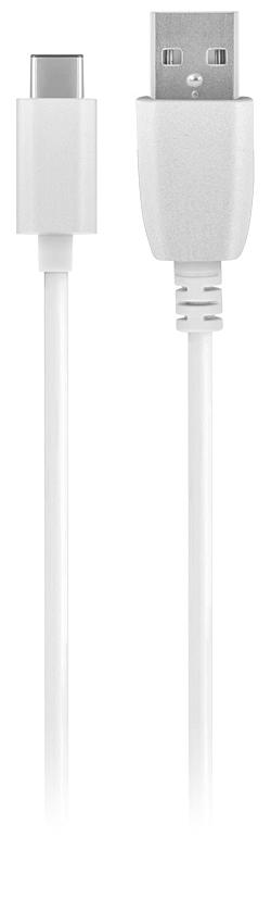 Cablu Date si Incarcare USB-A - USB-C MaXlife, 18W, 3m, Alb