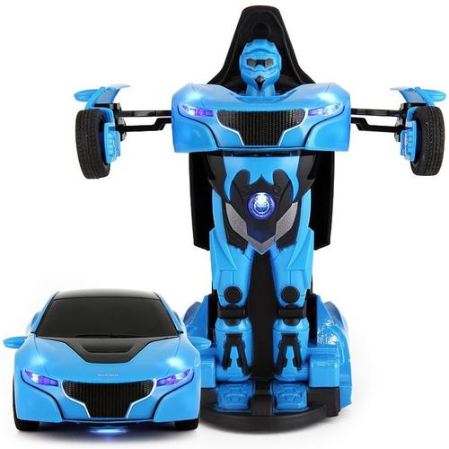 Masinuta diecast Rastar - Transformable RS, 1:32, Albastru