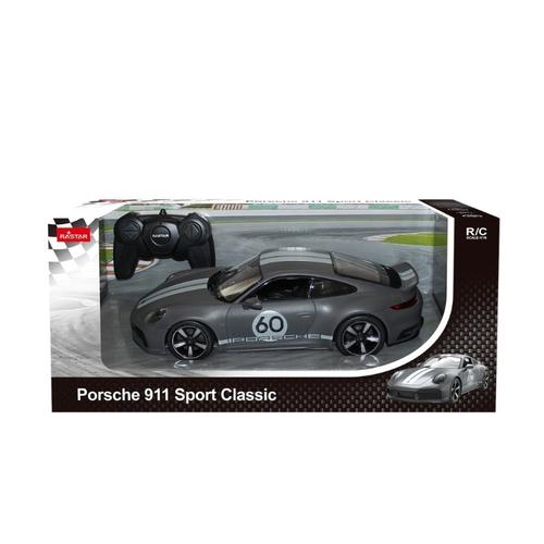 Masinuta Rastar RC Porsche 911 Sport Classic, 1:16 (Gri)