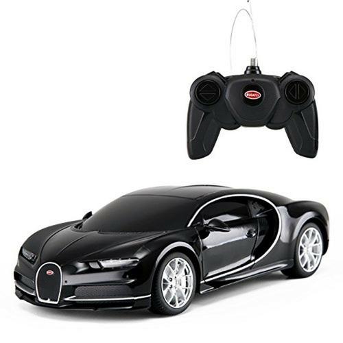 Masinuta Rastar RC - Bugatti Chiron, 1:24, Negru - 0 | YEO