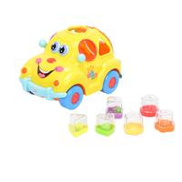 Jucarie sortare M-Toys - Masinuta cu forme, lumini si sunete