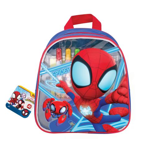 Set pentru desen As Art Rucsac Spidey and his amazing friends