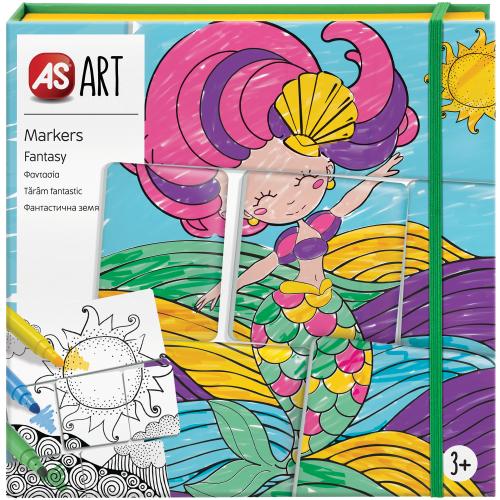 Set pentru desen AS Art - Cayons, Lume de fantezie