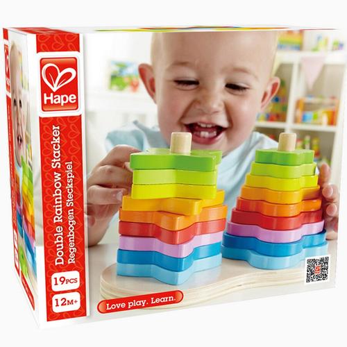 Jucarie Hape - Dublu turn curcubeu