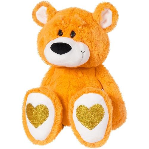 Jucarie de plus Stip Ursuletul Andry, portocaliu, 45 cm
