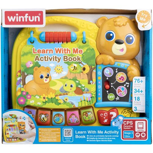 Jucarie interactiva Winfun - Carticica cu activitati