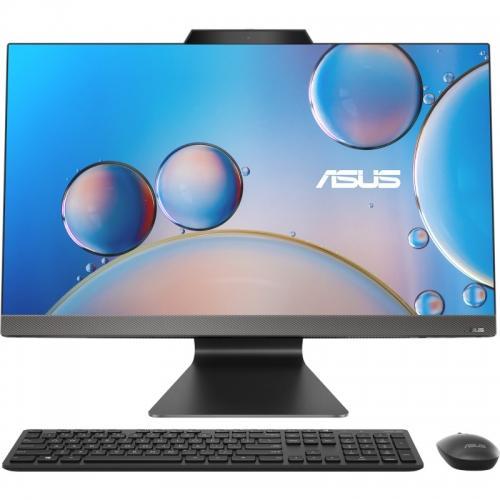 All in One PC ASUS ExpertCenter E5 M3702WFAK, Procesor AMD Ryzen 5 7520U, 4 cores, 2.8GHz up to 4.3GHz, 4MB, 27inch Full HD (1920x1080), Camera FHD 1080p, 16GB LPDDR5, 512GB SSD, AMD Radeon™ 610M, no OS (Negru)