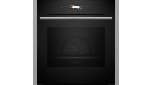 Cuptor incorporabil NEFF B24CR71N0 Electric 71 l Clasa A+ 14 functii Grill Gatire cu abur Autocuratarare Pirolitica + Hidrolitica (Negru)