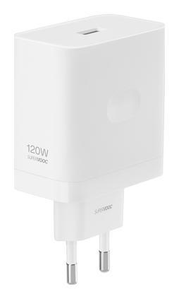 Incarcator Retea Realme Supervoc VCBBOAEH, 120W, Quick Charge, 1x USB (Alb)