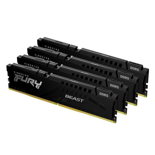 Memorie Kingston FURY Beast 128GB DDR5 5200MHz CL40 Quad Channel Kit