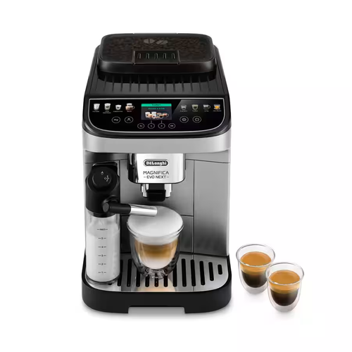 Espressor automat De\'Longhi Magnifica Evo Next ECAM310.80.SB, 1.9 l, 1450 W, 15 bar (Argintiu/Negru)
