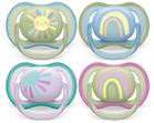 Set 2 suzete Philips-AVENT SCF085/30 Ultra Air, ortodontice, 0-6 luni