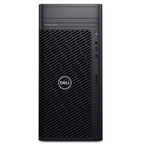 Calculator Sistem PC DELL Precision 3680, Procesor Intel® Core™ i9-14900K 3.2GHz Raptor Lake Refresh, 128GB RAM, 2TB SSD + 8TB HDD, nVidia RTX 5000 Ada @32GB, Windows 11 Pro