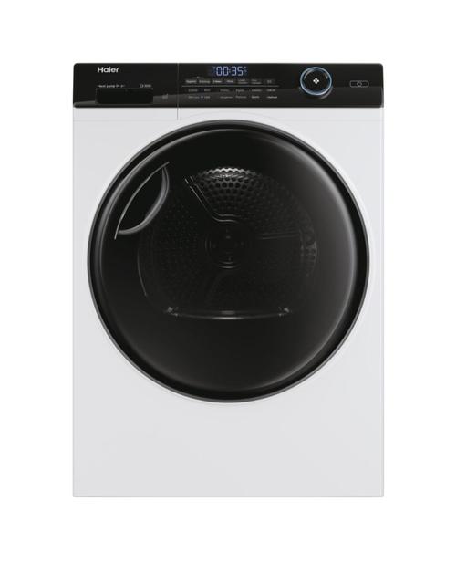 Uscator de rufe Haier HD90-A3959-S, Pompa de caldura, 9 kg, 11 programe, Clasa C, Motor Inverter, iRefresh, Wi-Fi (Alb)