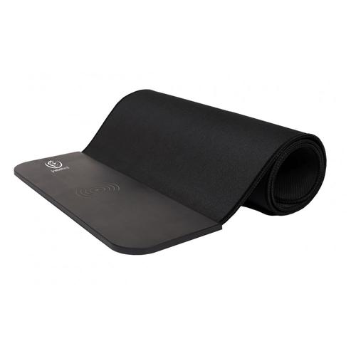 MousePad Rebeltec W400 cu Incarcare Wireless, 10W, 111mm x 87mm, Negru