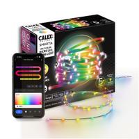 Banda Micro LED RGB inteligenta Calex, Wi-Fi, Bluetooth, sincronizare muzica, 4.9W, lumina alba si colorata reglabila, IP20, 5m