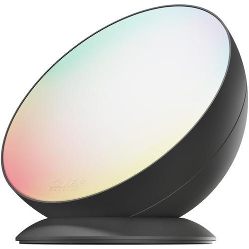 Lampa LED RGB CCT inteligenta Calex Moodlight, Wi-Fi, Bluetooth, 6W, 420 lm, dimabila, lumina alba si colorata (3000-6500K), Clasa energetica G