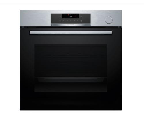 Cuptor incorporabil Bosch HRG532BS3, 71 L, Electric, Multifunctional, 8 functii, Grill, Touch control, Added Steam, Air Fry, AutoPilot15, Autocuratare EcoClean + hidrolitica, Clasa A+ (Inox)