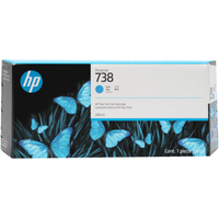 Cartus Cerneala HP 738, 300-ml (Cyan)