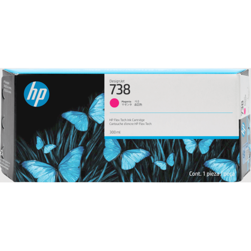 Cartus Cerneala HP 738, 300-ml (Magenta)