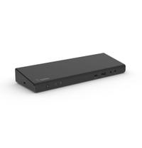 Docking Station Belkin CONNECT INC007vfBK Triple Display, 85 W PD USB-C 3.0, USB-C 3.0, 4x USB-A 3.0, 3.5mm, Gigabit Ethernet, 3x HDMI, 2x Display Port (Negru)