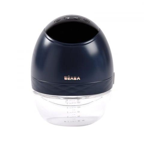 Pompa de san electrica hands free Beaba B911735, 9 niveluri de intensitate reglabila, USB-C (Albastru)