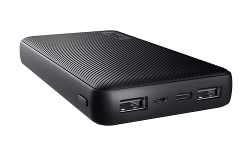 Acumulator extern Trust Primo Eco 24677, 15000 mAh, Ultra-Thin (Negru)