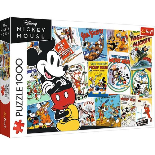 Puzzle Trefl - Disney Lumea Lui Mickey, 1000 piese