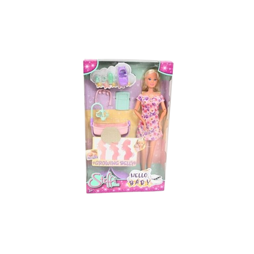 Papusa Steffi Hello Baby 573-3680, multicolor, 3+