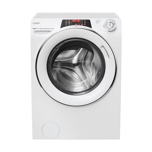 Masina de spalat rufe Candy Rapido RO14146DWMCT/1-S 14 kg 1400 RPM, Clasa A, Wi-Fi, Bluetooth, Motor Inverter, Quick & Clean, Steam (Alb)