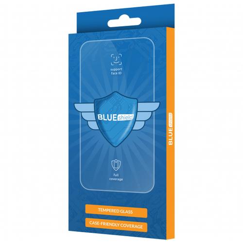 Folie de protectie Ecran Blue Shield pentru Honor 200, Sticla Securizata, Full Glue, Case Friendly, Neagra