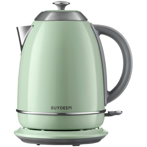 Fierbator apa BUYDEEM K640-CG/EU, 1.7 l, 2400 W, Oprire automata, Indicator LED, Stocare cablu (Verde)