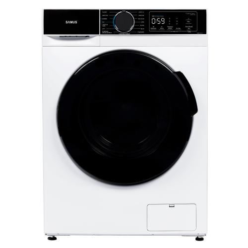 Masina de spalat rufe SAMUS WSADI-12143, 12 kg, 15 programe, 1400 rpm, Clasa A, Motor inverter, Afisaj electronic (Alb)