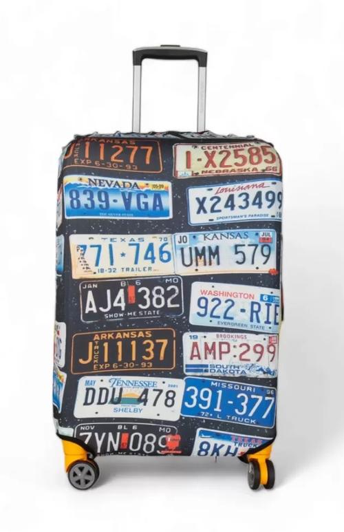 Husa troler, Mondo Way, model Car Numbers, elastica, cu inchidere fermoar, Lycra, marimea L (Multicolor) Husa troler, Mondo Way, model Car Numbers, elastica, cu inchidere fermoar, Lycra, marimea L (Multicolor)