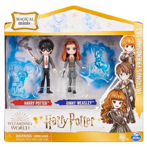 Set de joaca Harry Potter - Magical Minis, Harry Potter si Ginny Weasley