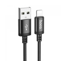 Cablu Date si Incarcare USB-A - Lightning HOCO X89, 18W, 2m, Negru