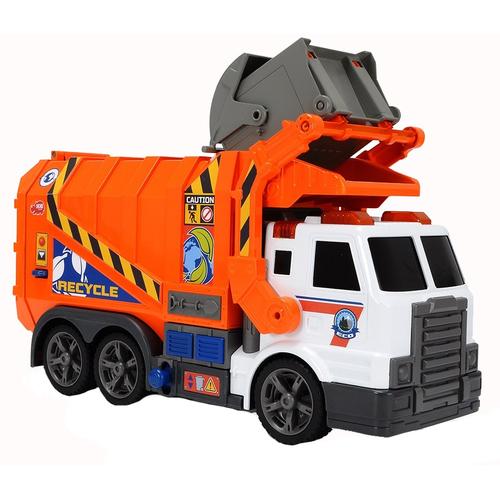 Camion de gunoi Dickie Toys cu lumini si sunete, 46 cm