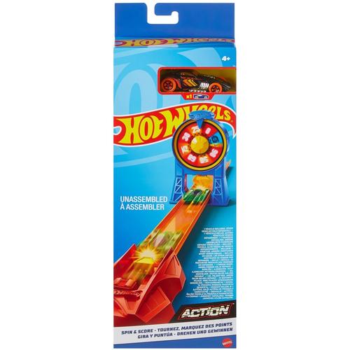 Set de joaca Hot Wheels Action - Invarte si inscrie