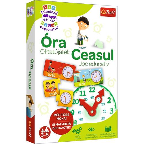 Joc educativ Trefl, Micul explorator, Invata ceasul