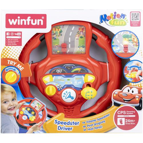 Jucarie interactiva Winfun - Volan, cu lumini si sunete