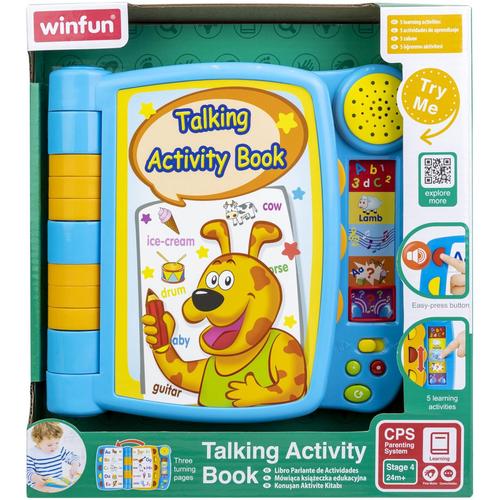 Jucarie interactiva Winfun - Carte cu activitati